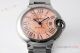 Super clone Cartier Ballon Bleu 33 Salmon Dial AF 1853 w Quickswitch Strap (2)_th.jpg